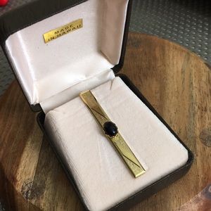 🖤Hawaiian Royal black coral tie clip